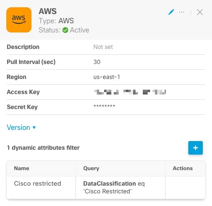 Displaying more information about connectors from the dashboard