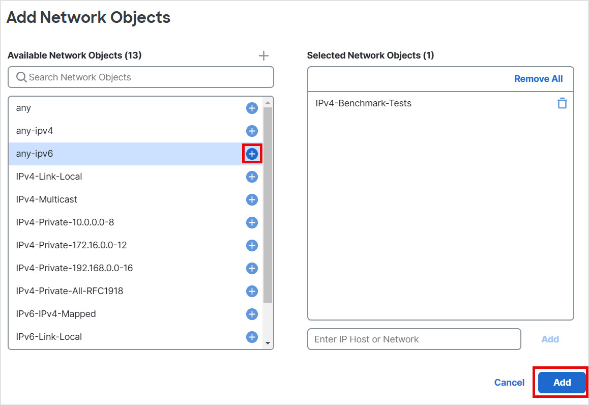 Network Objects