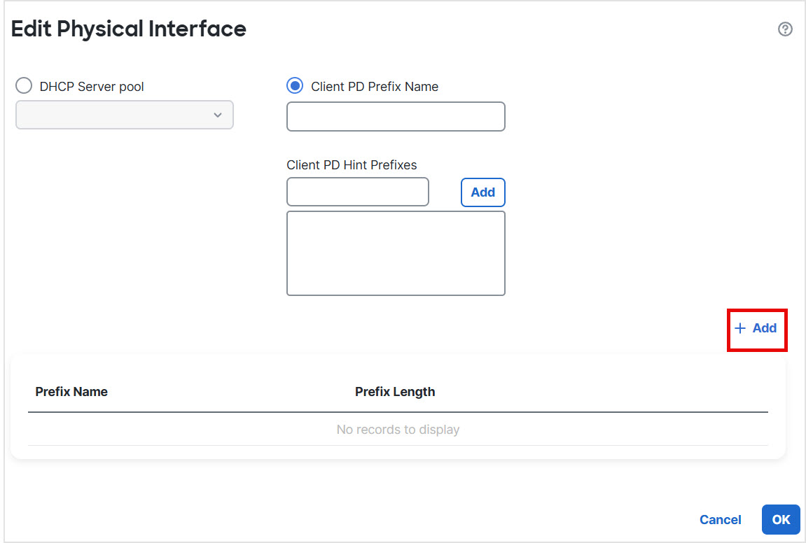 Use a Delegated Prefix
